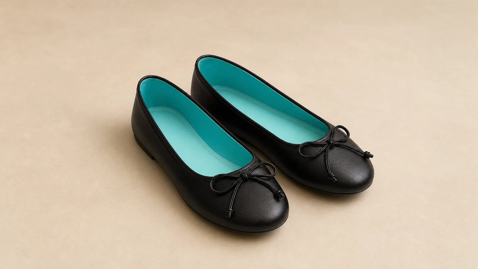 Eleganti appartamenti casual con punta tonda in stile stile di vita orizzontale